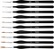 10 PCS Miniature Paint Brushes Kit, Fine Detail Painting Brush